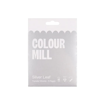 Colour Mill Silver Leaf Transfer Sheets