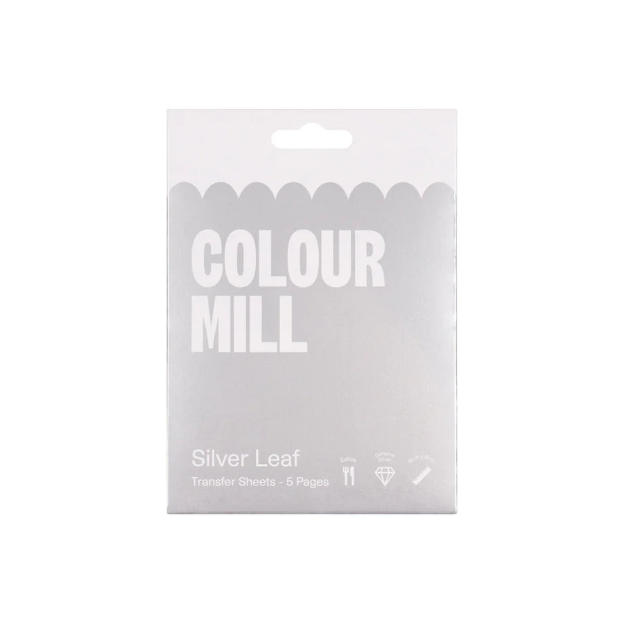 Colour Mill Silver Leaf Transfer Sheets