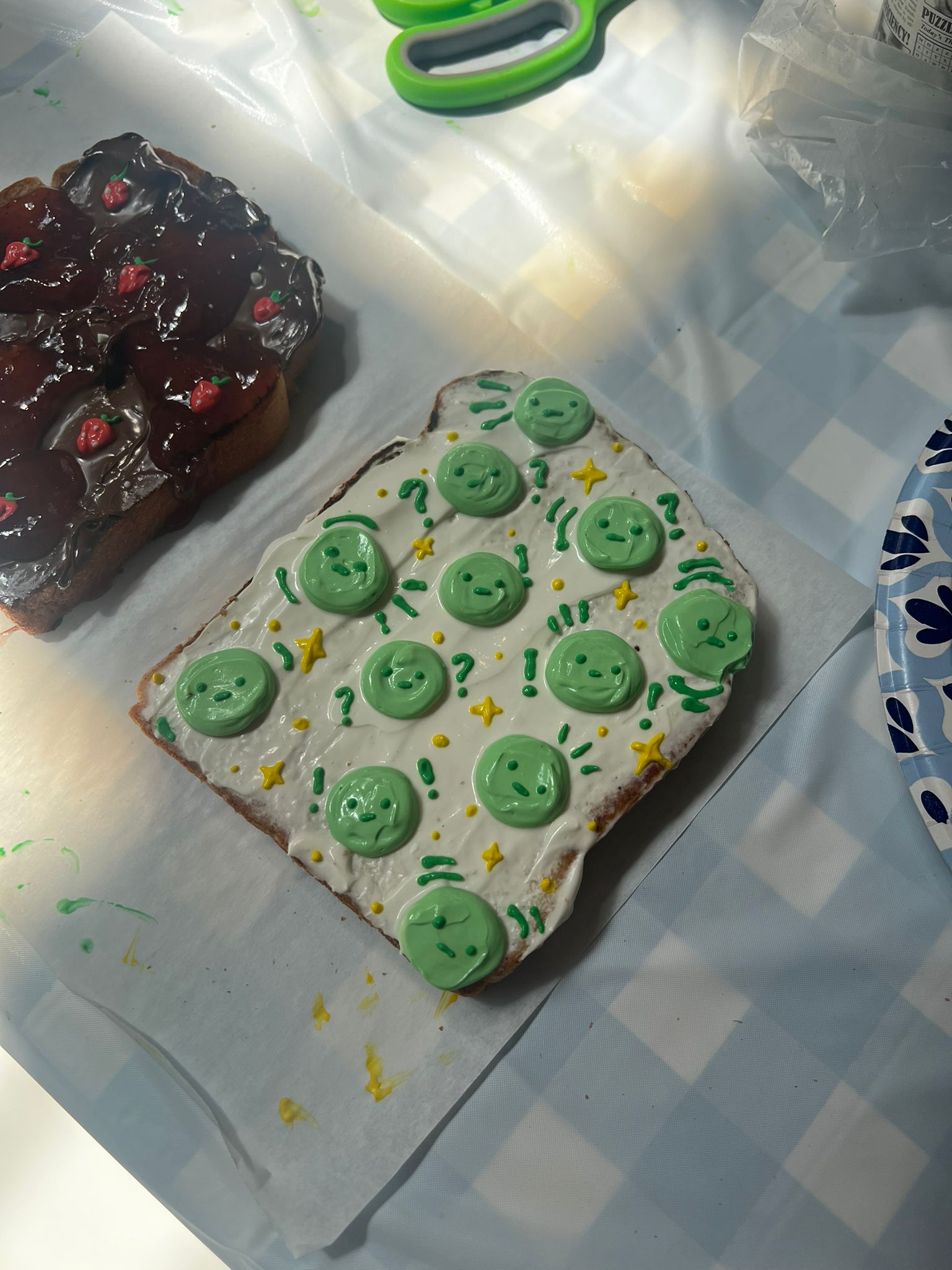 Cote Escriva (コーテ エスクリーバ) 『BUNNY TOAST』 UNISEX チェックドッキングスウェット SET UP – BUNNY APARTMENT