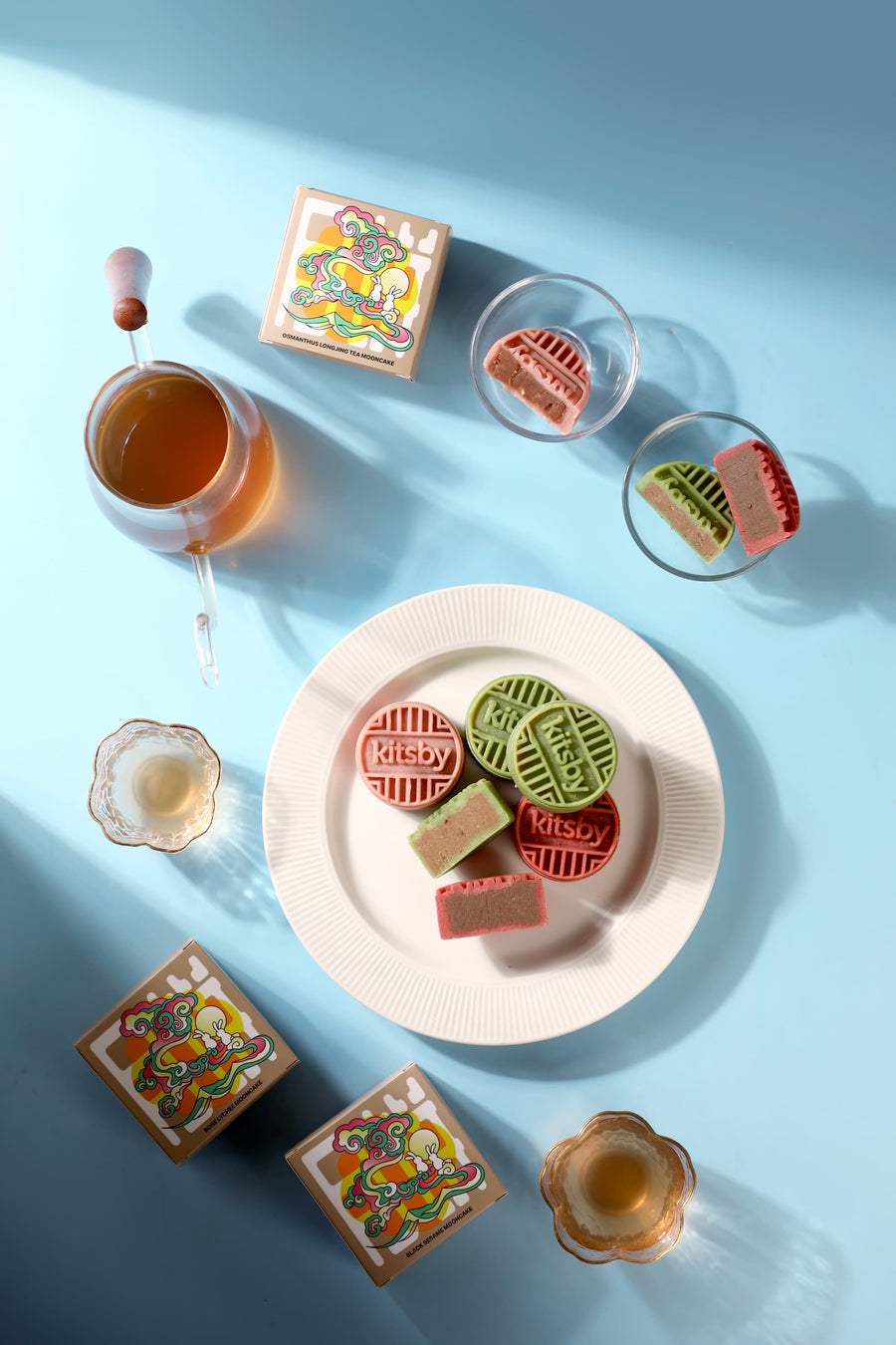 PRE-ORDER: Kitsby Modern Teahouse Mooncake Set