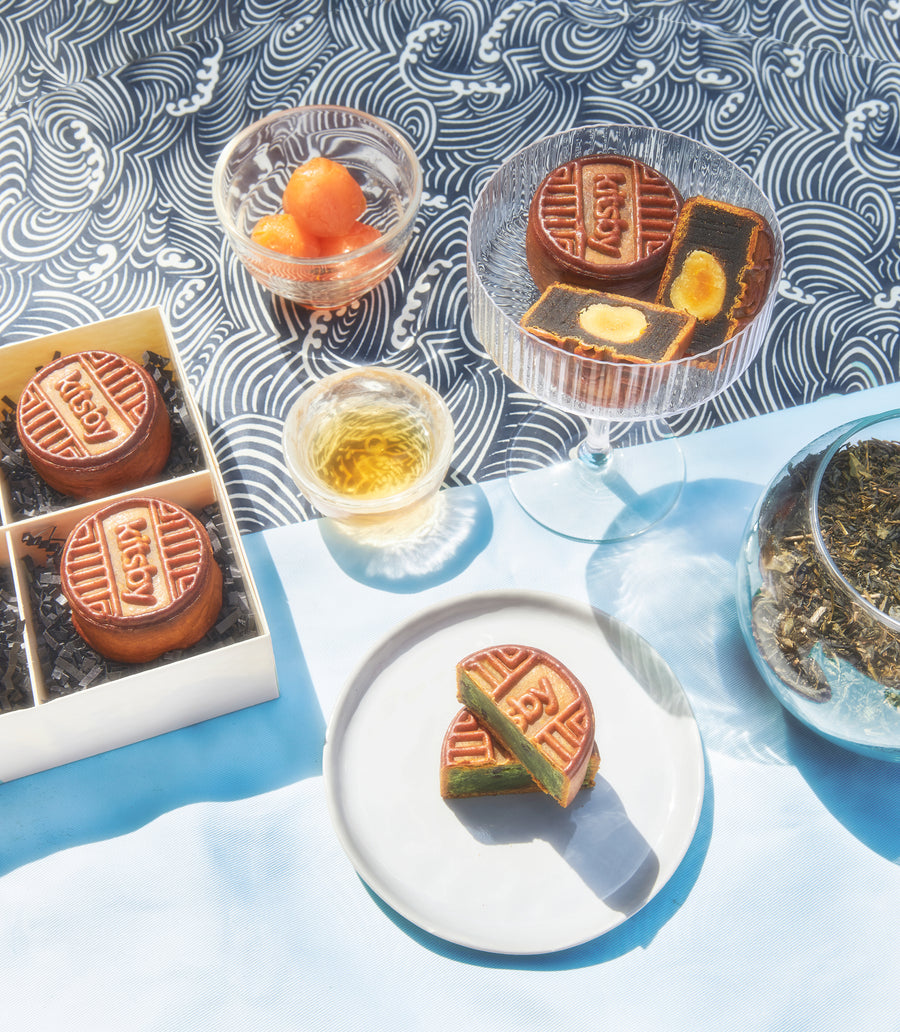 Kitsby All Star Mooncake Box Set - Includes 4 Mooncakes