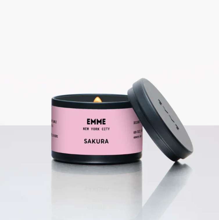 EMME - Sakura Candle Tin 4 oz