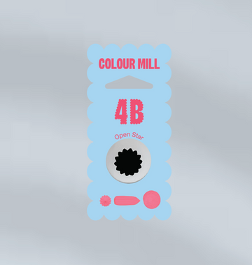 Colour Mill Piping Tip 4B Open Star