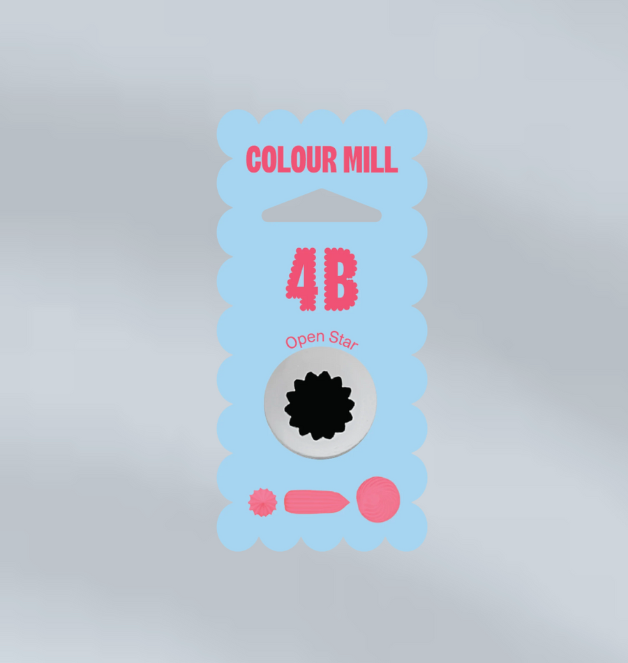 Colour Mill Piping Tip 4B Open Star