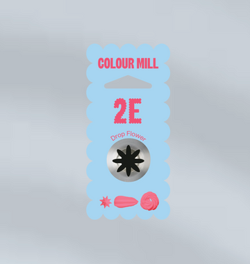 Colour Mill Piping Tip 2E Drop Flower