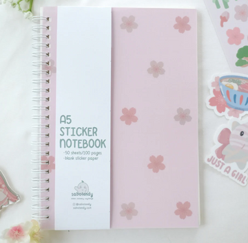 Sabotendy A5 Sticker Notebook