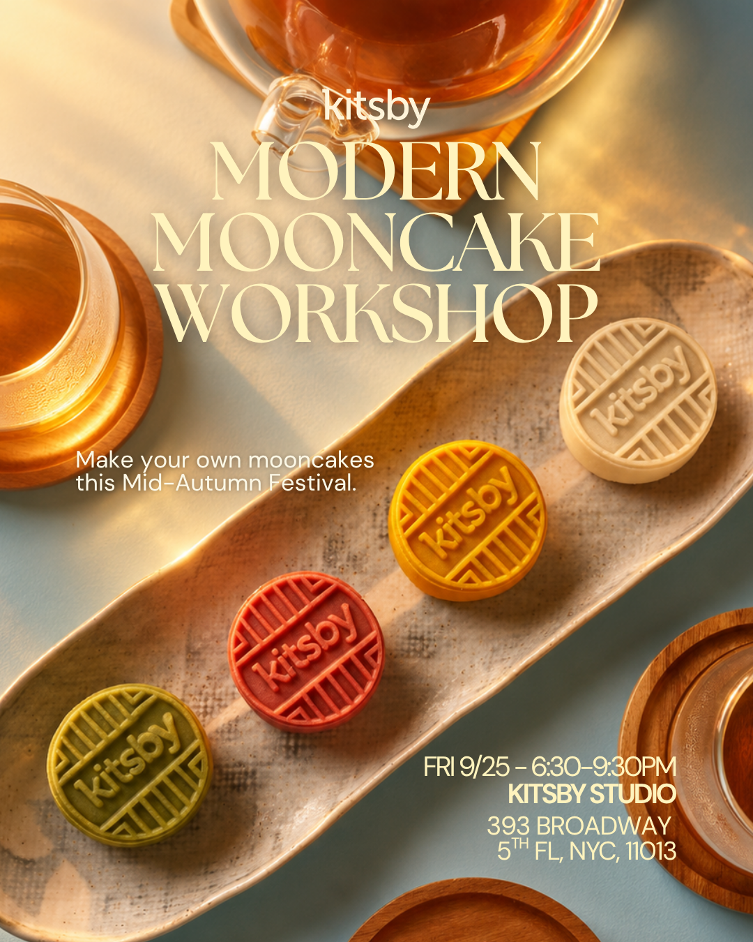 Modern Mooncake Making Workshop