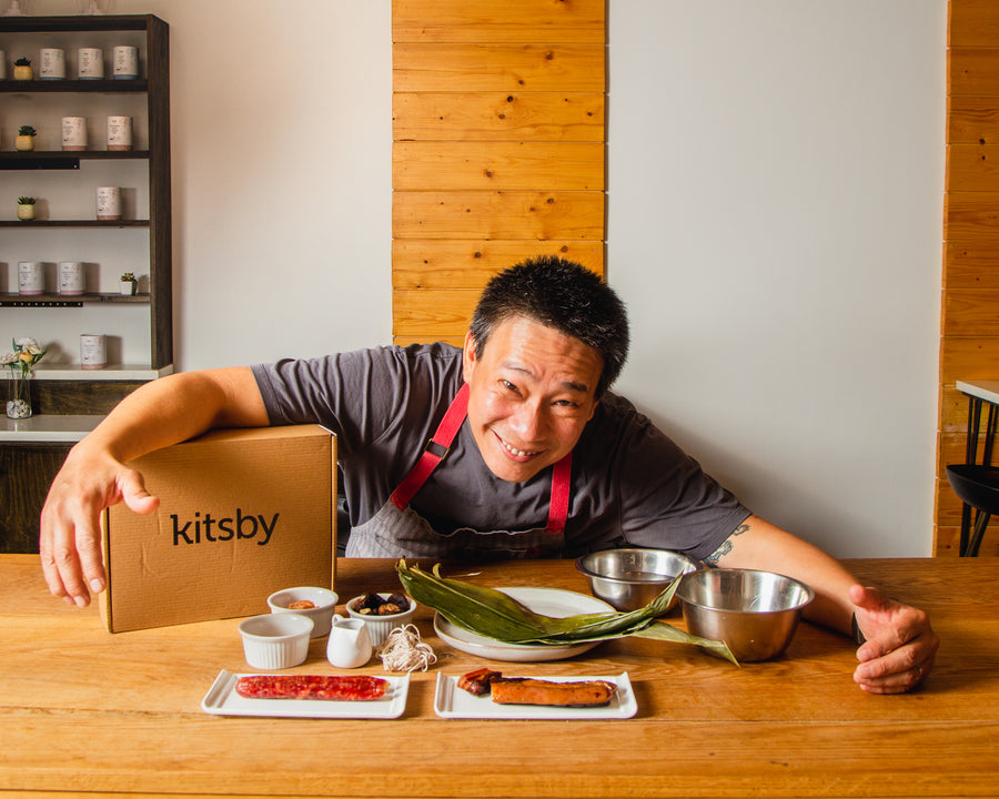 Kitsby x Kristina Cho: Coconut and Peanut Mochi Ball Kit + Cookbook