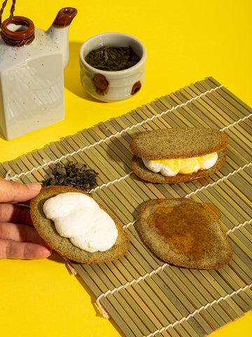 Jasmine Peach Langue de Chat Cream Sandwich Kit